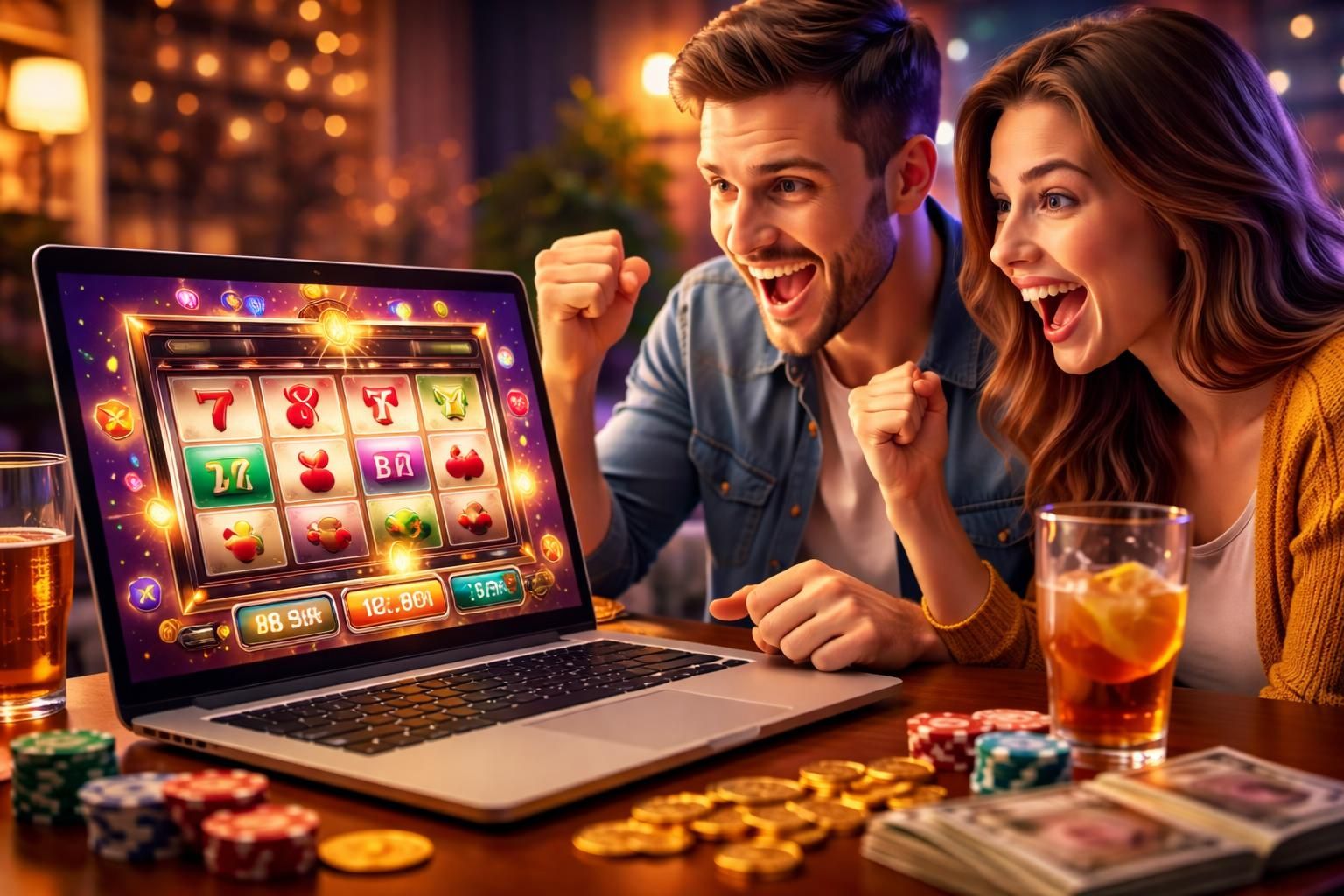 découvrez les machines à sous à jackpot progressif, le rêve de centaines de milliers de joueurs, offrant des gains exponentiels et des sensations uniques à chaque tour.