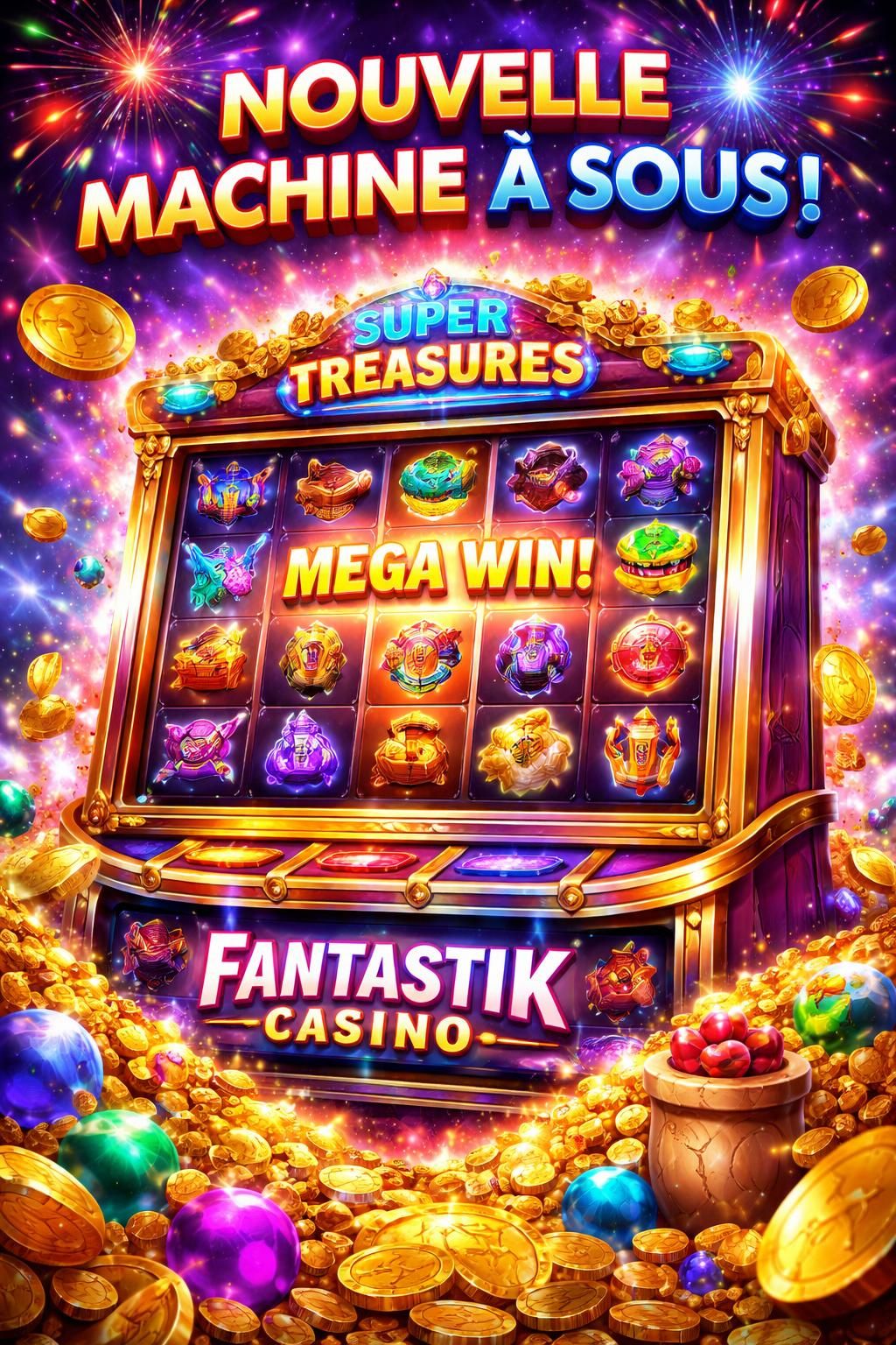 découvrez les nouveautés passionnantes du fantastik casino : jeux exclusifs, promotions inédites et expériences de jeu inoubliables vous attendent.