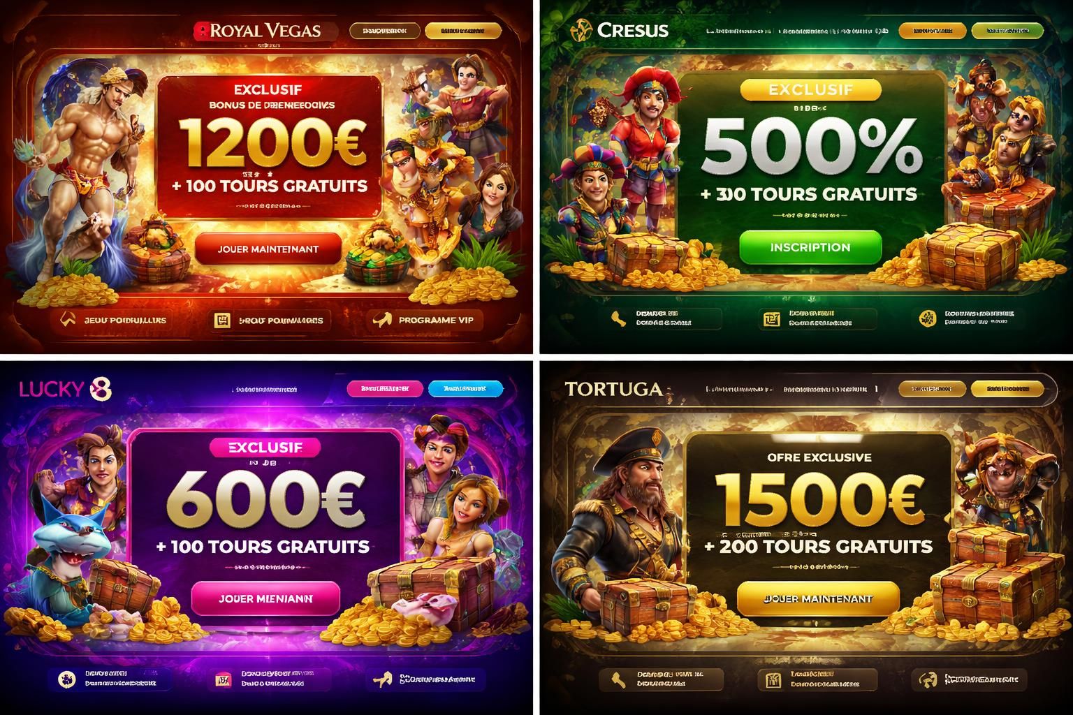 découvrez les promotions exclusives des meilleurs casinos en ligne et profitez d'offres incontournables pour maximiser vos gains. ne manquez pas ces opportunités uniques !